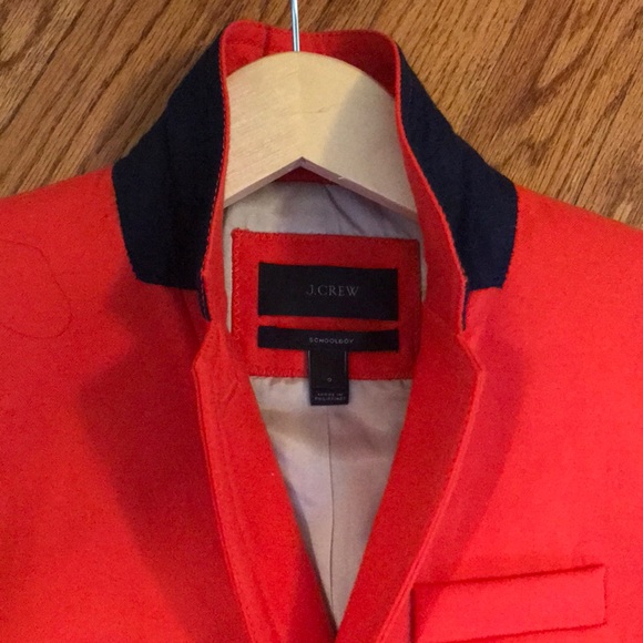 JCrew blazer red available. Camel SOLD. - Picture 5 of 8